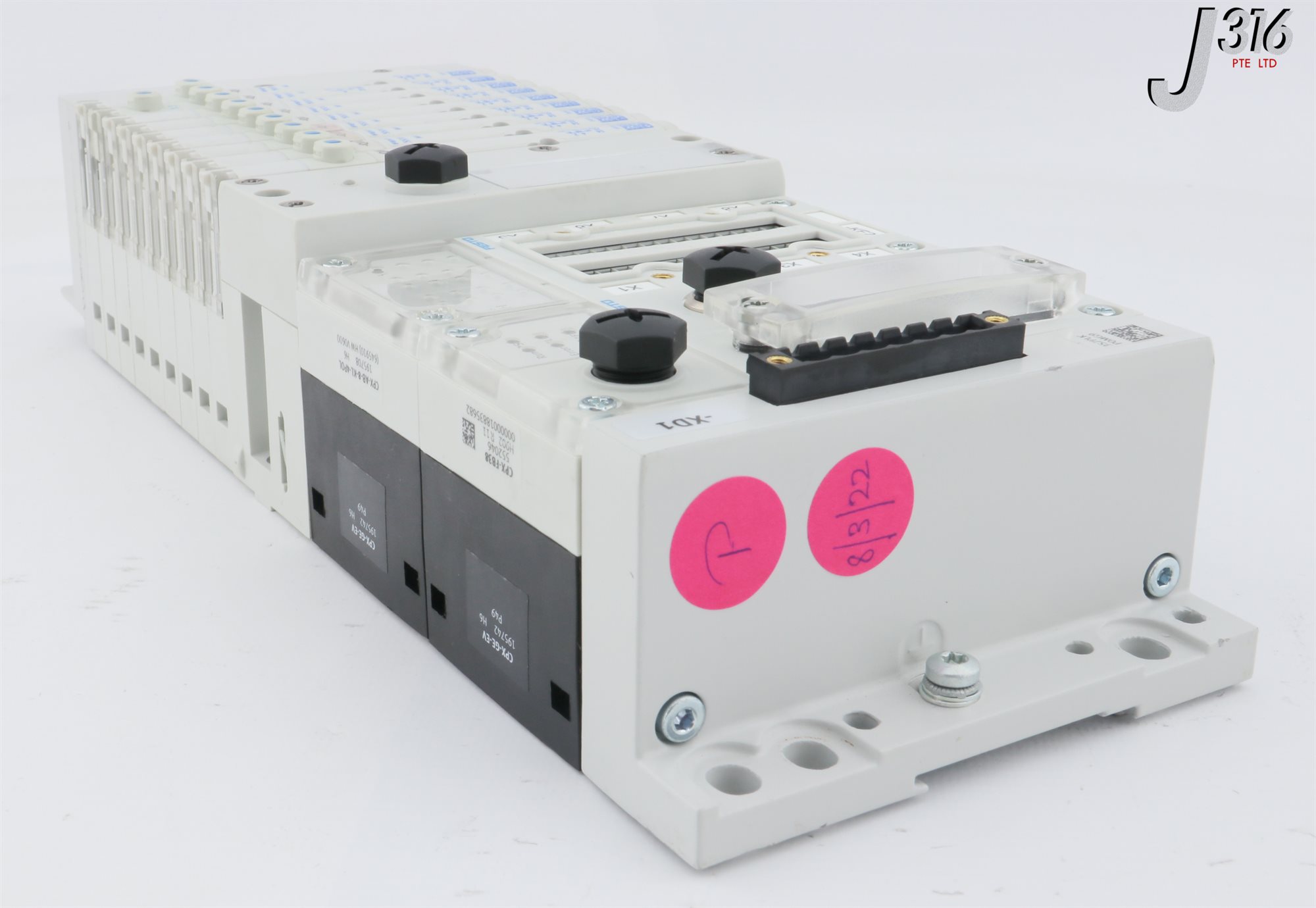 28235 FESTO 9-SLOT SOLENOID VALVE MANIFOLD, VMPAL-EPL-FB-POLY